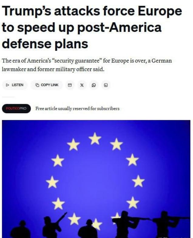 特朗普玩真的？北约没有美国退出联盟的应急预案12月10日，《政治报》报道，当