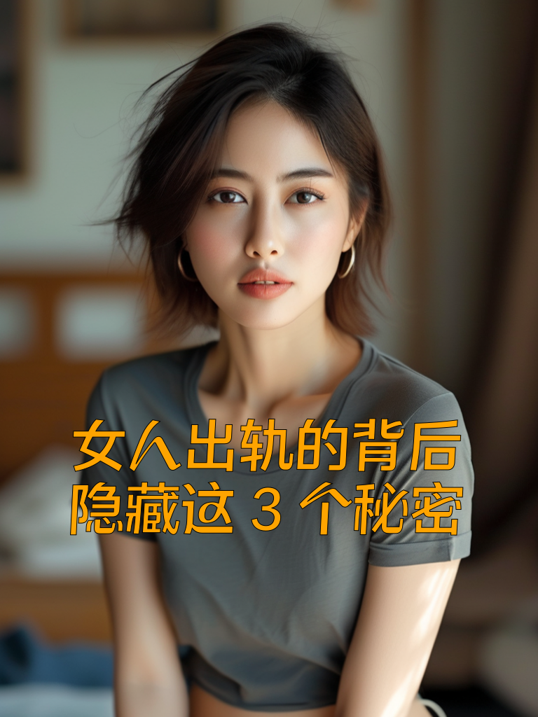 女人出轨的背后，隐藏这3个秘密