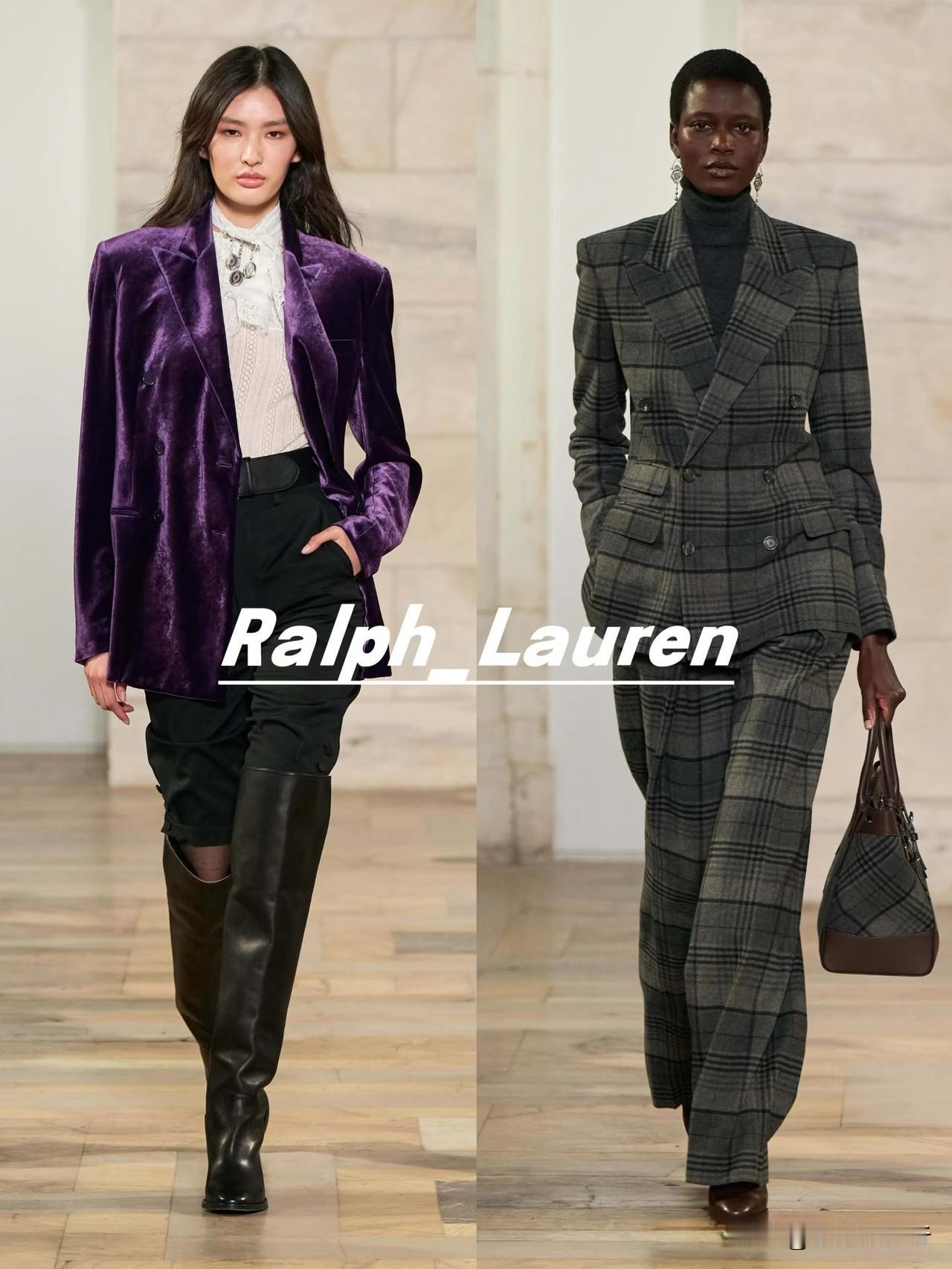 RalphLauren25秋冬秀，老钱美学后劲太绝刷完RalphLa