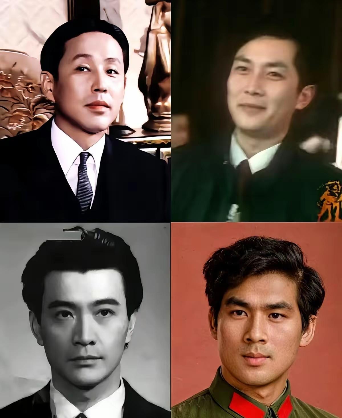 这四张都是比较具有东方男人的标准脸型，从中国人的审美观来看，你觉得哪一张是中国男