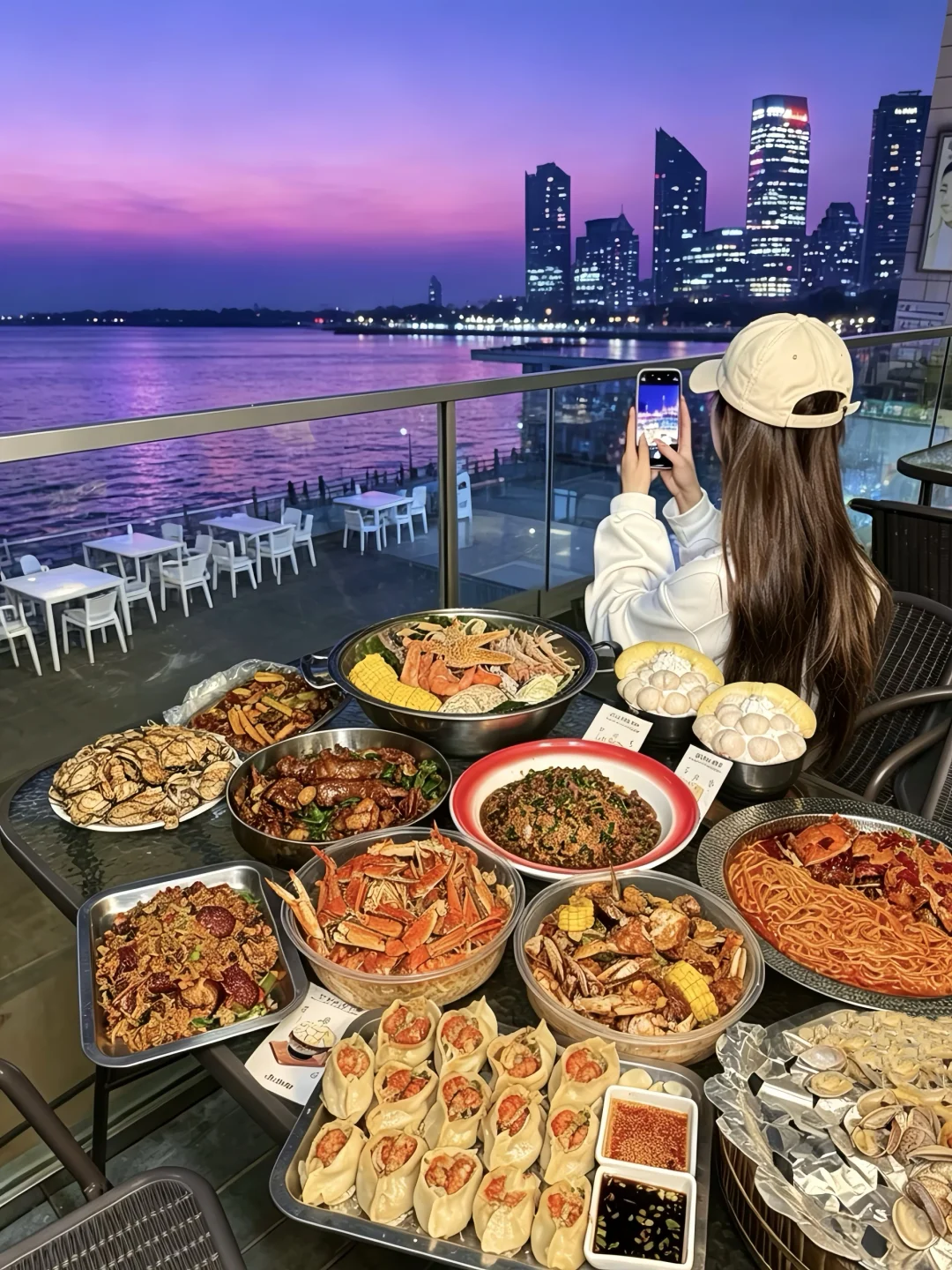 为了这个海景，特意飞了一趟青岛！！！！