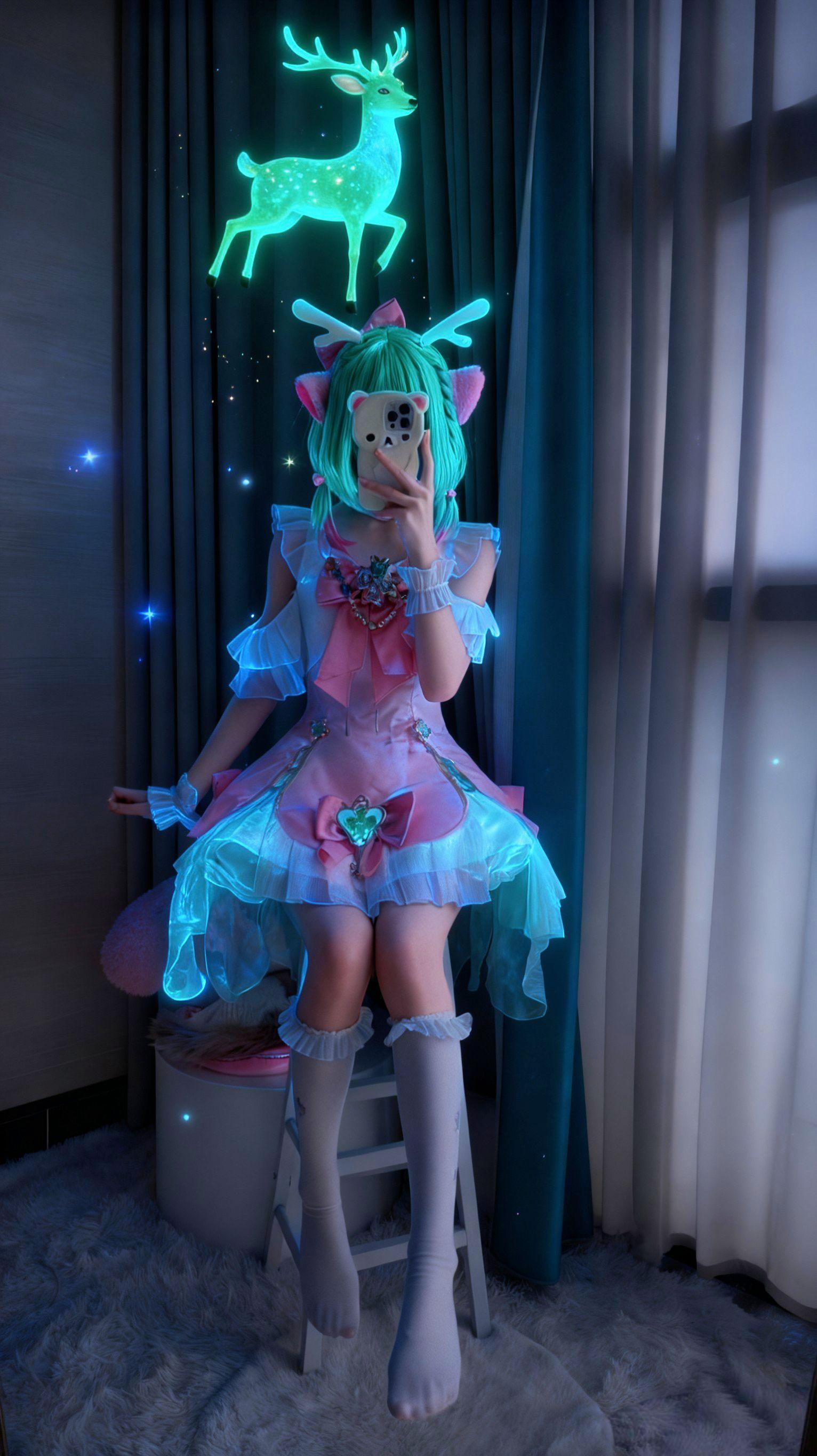 王者荣耀。瑶时之祈愿cos