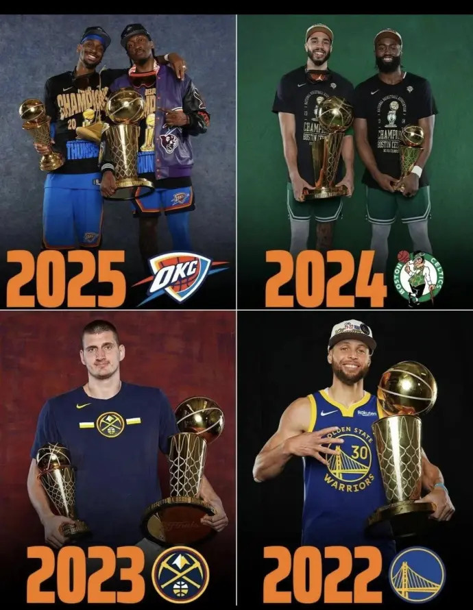 这四年NBA总冠军含金量最低的一届是？