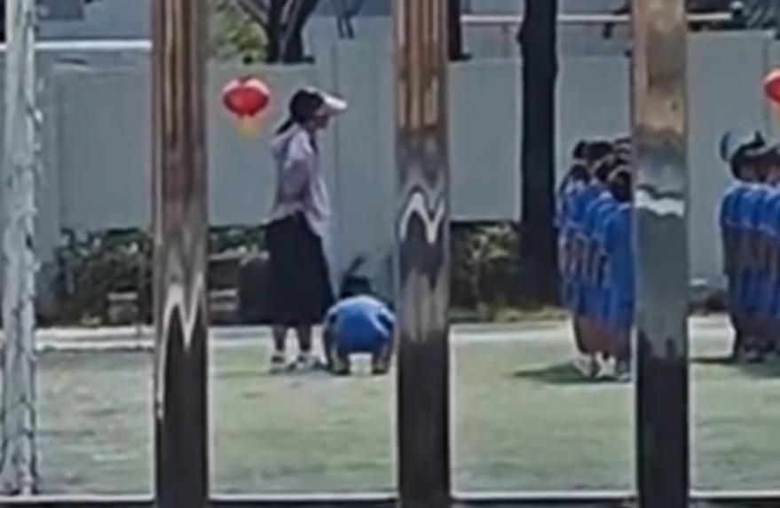 简单粗暴！有啥问题，直接面对解决问题不好吗？干什么要体罚学生呢？前不久，广东中