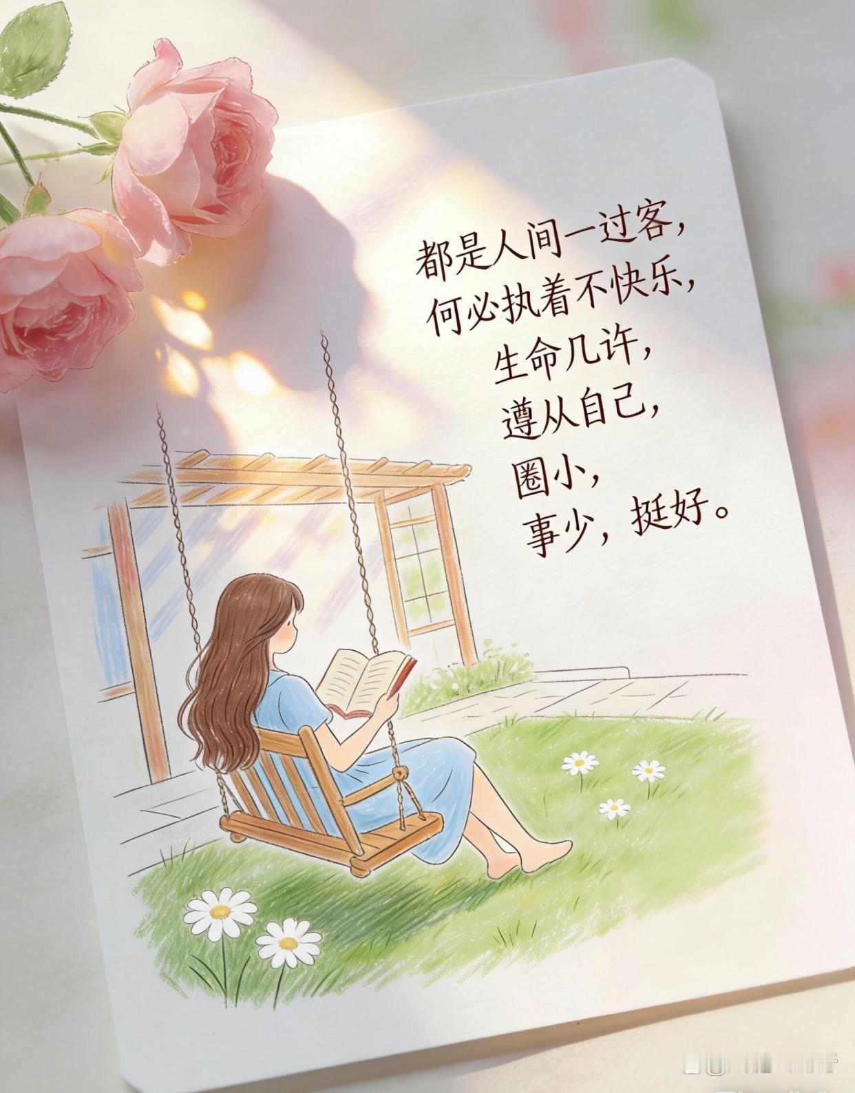 在变老的路上，请好好善待自己年轻的时候不知道珍惜自己，等你过来时，