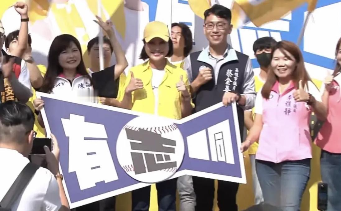 柯志恩高调参选高雄市长，广告牌上党徽消失引发热议！这位国民党立委高喊“有志一同，