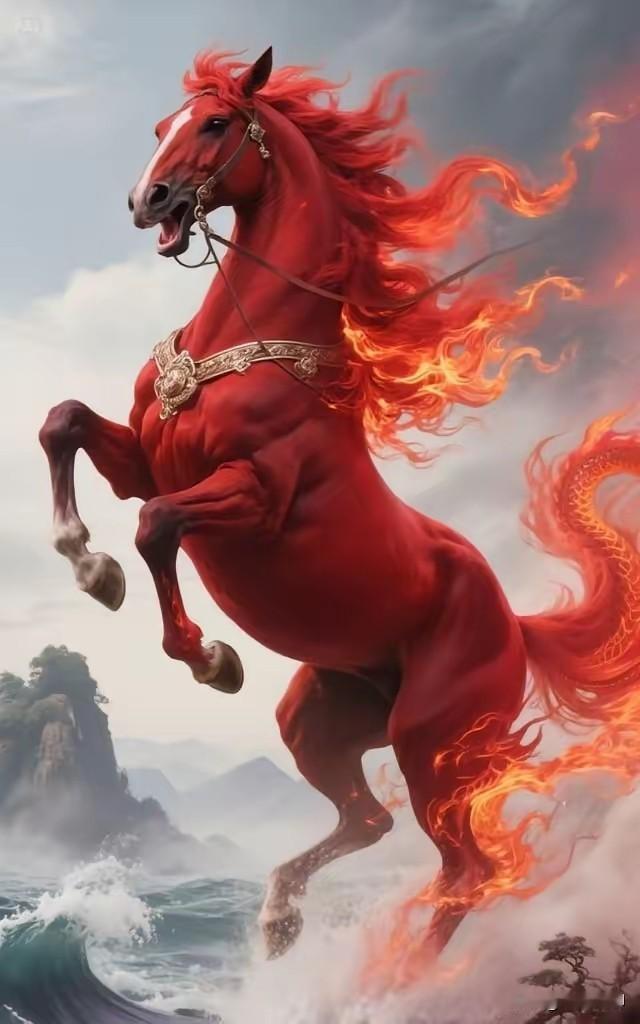 赤炭火龙驹，又名“赤龙火焰驹”，简称“火龙驹”。为什么叫火龙驹呢？因为马