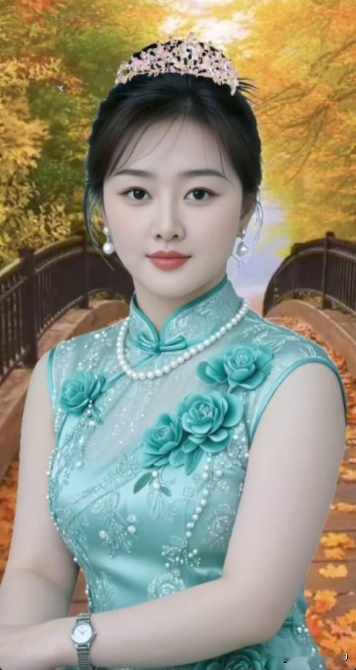 “秋叶落，美人倚，岁月静好”，这画面堪称绝美。秋天本就是诗意盎然的季节。秋叶由