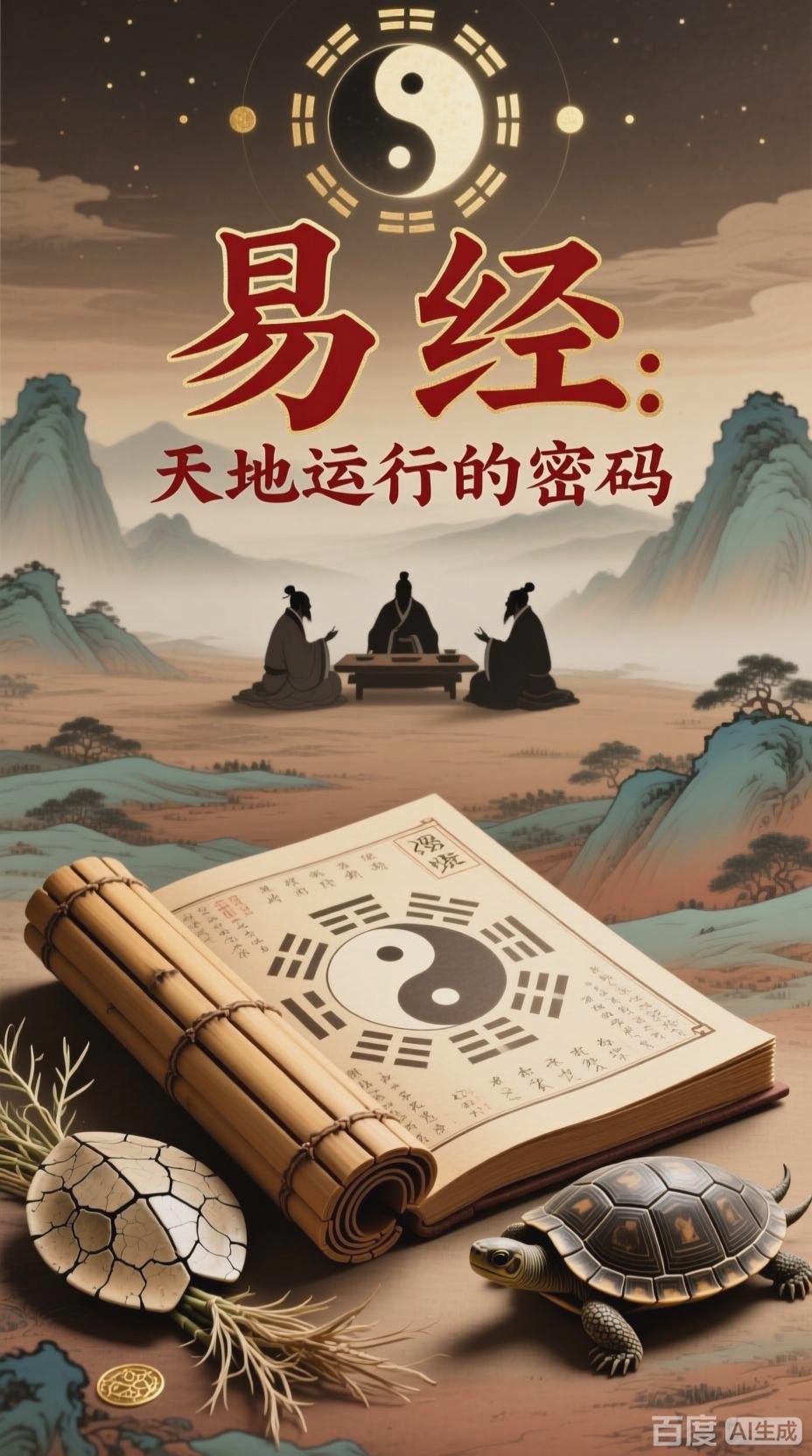 无字山河里藏着华夏传承千年的底层逻辑，正是《易经》与《道德经》反复印证的对立统一