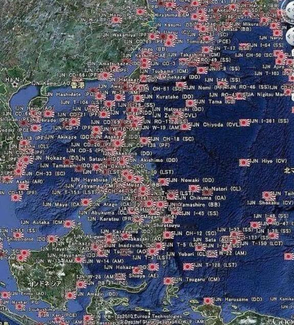 说的没错，日本的舰队终将潜伏在海底日本舰队的规模是我们不可想象的庞大，不过大