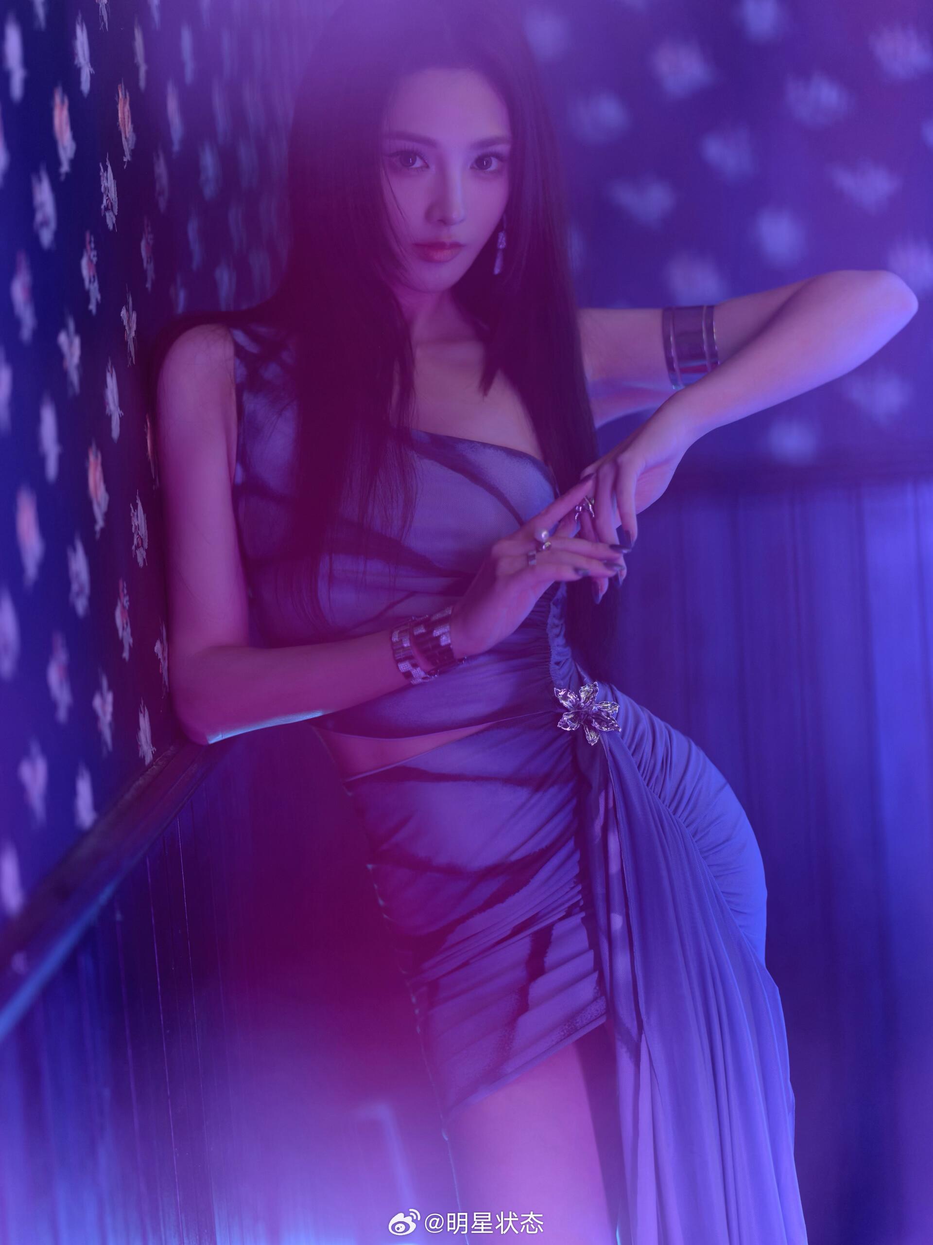 彭小苒的造型谁做的美已经不够形容她了​​​