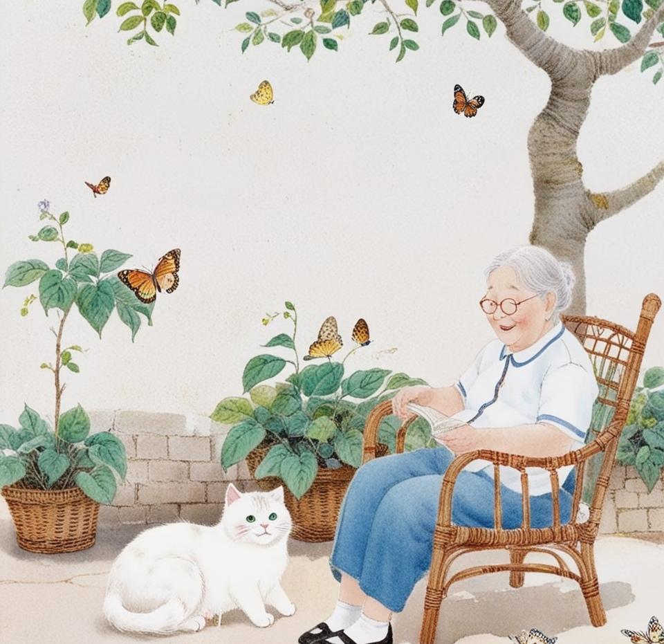 退休后我越发觉得，家里才是最好的地方。窗明几净，地板擦得能照见人影，心也跟着敞亮