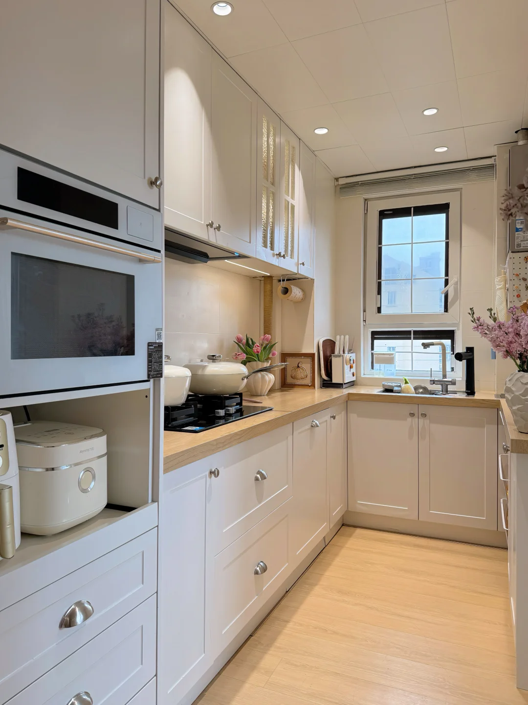 第一次装修，就装出很哇塞的4㎡小厨房🤩