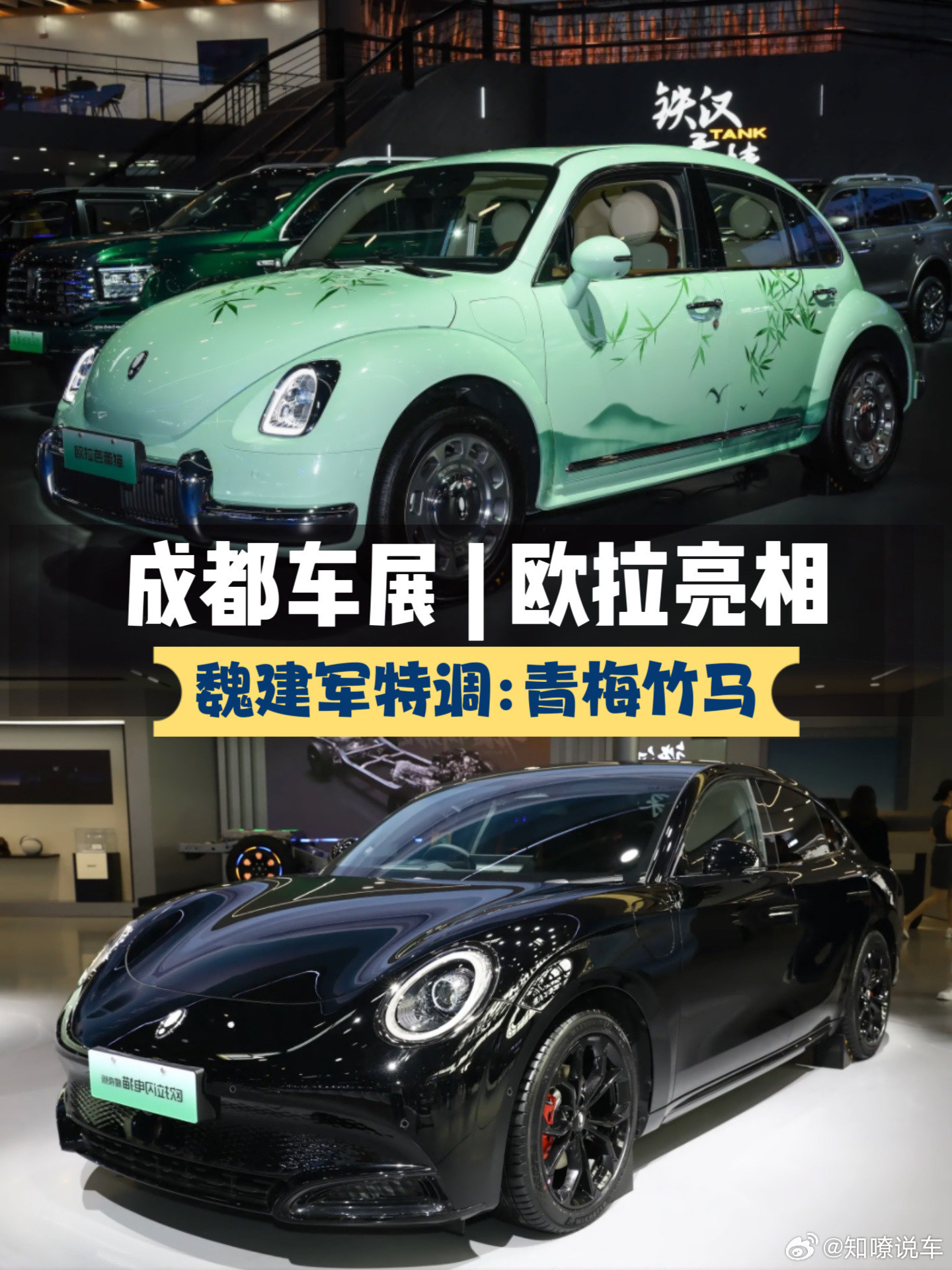 欧拉亮相成都车展，魏建军特调青梅竹马，下半年还有2款重磅新品在本届成都车展上，