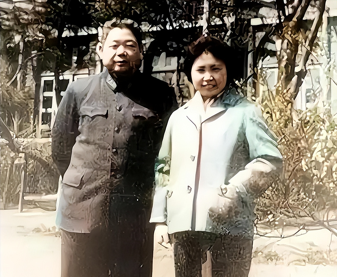 1949年，46岁的陈赓在上海遇到27岁的小姨子，几年不见，王璇梅越发温婉动人，