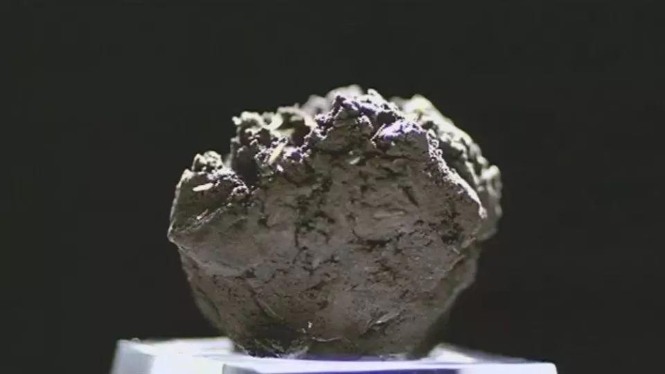 国博唯一的活文物竟然是块泥在国家博物馆的馆藏品中，有一块看上去普普通通的“泥巴”