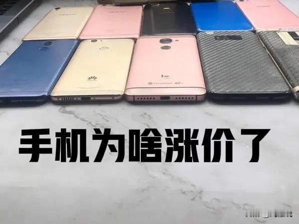 看到了么？大品牌手机齐刷刷涨价了，有的直接涨了一千多，为啥？芯片存储配件涨价了，