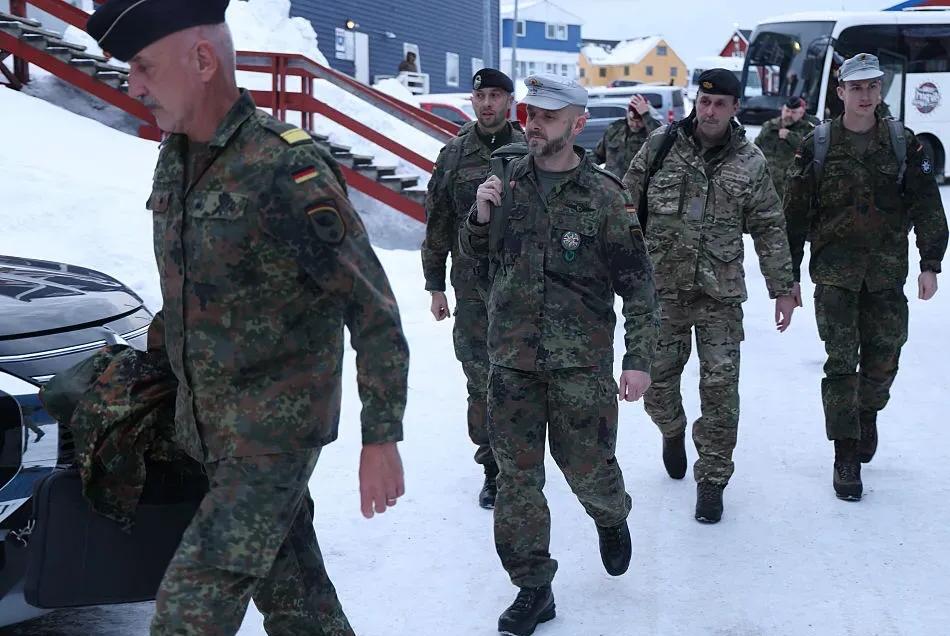 15员大将驻扎格陵兰岛，不到2天，德军火速撤离德军刚在格陵兰驻扎还不到两天，