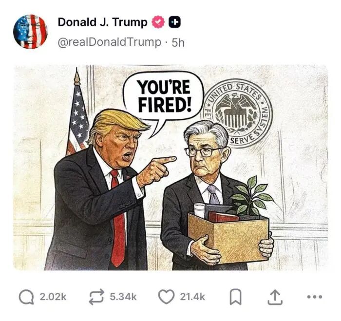 特朗普: “你被解雇了! ”
