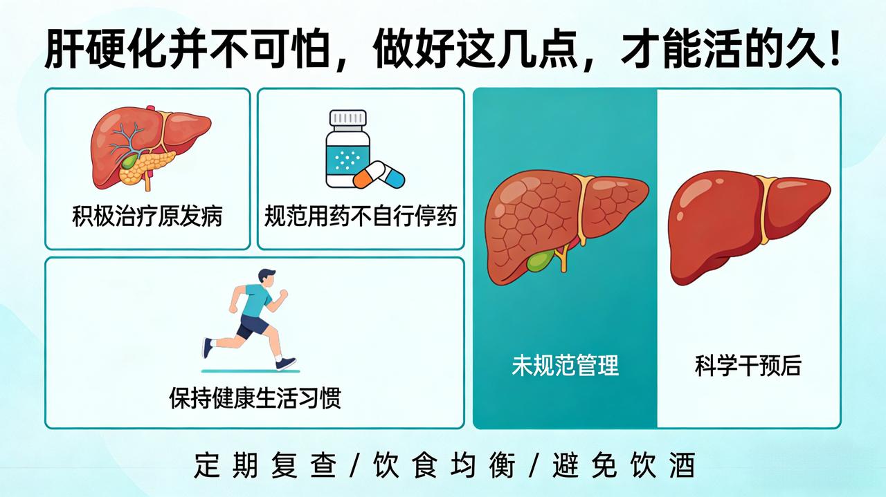 肝硬化并不可怕，做好这几点，才能活的久！心态至关重要，别总被疾病困扰，心