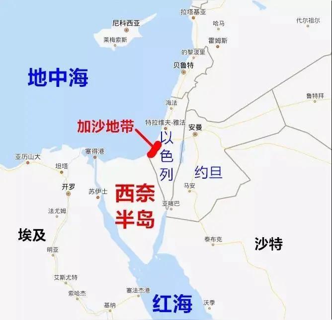 埃及在西奈半岛军事集结，并修筑防御工事。这让以色列很不爽，说埃及违背了以埃协议，