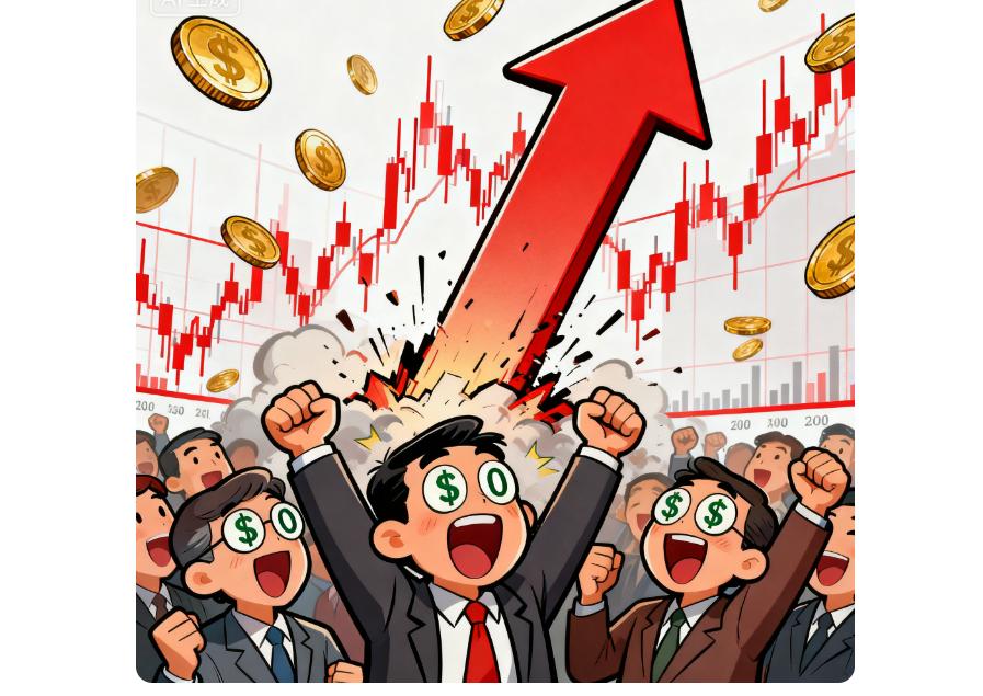 【哇塞！大盘差点掉到4000点下面去】刚刚打开电脑一看，发现大盘到了4000