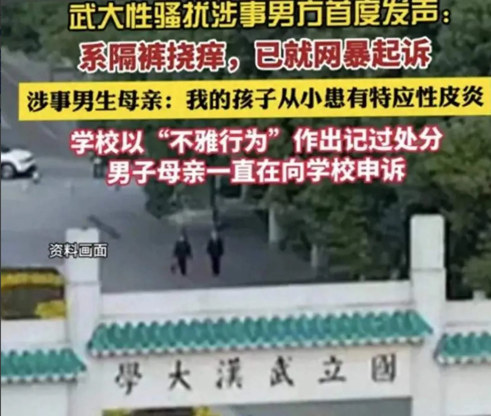 武大校友梅新育联名数千人向校方施压，全国网友集中攻陷武大校内网。法院一审判决结果
