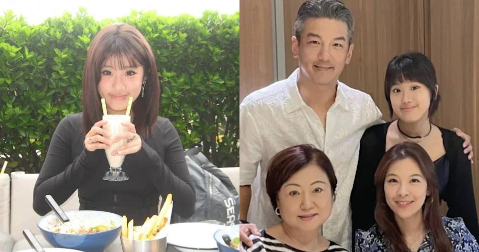 梧桐妹近日在直播中被问到和继母林若亚的关系如何。该网友问「爸爸的老婆」会管她吗？