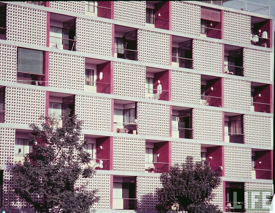 1953年，委内瑞拉的楼房，好现代化的设计。