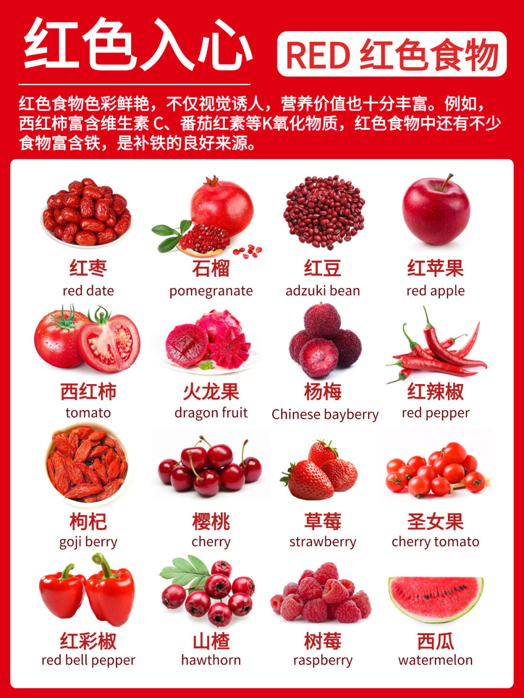 彩虹饮食密码！吃够颜色 身体真的会开挂！