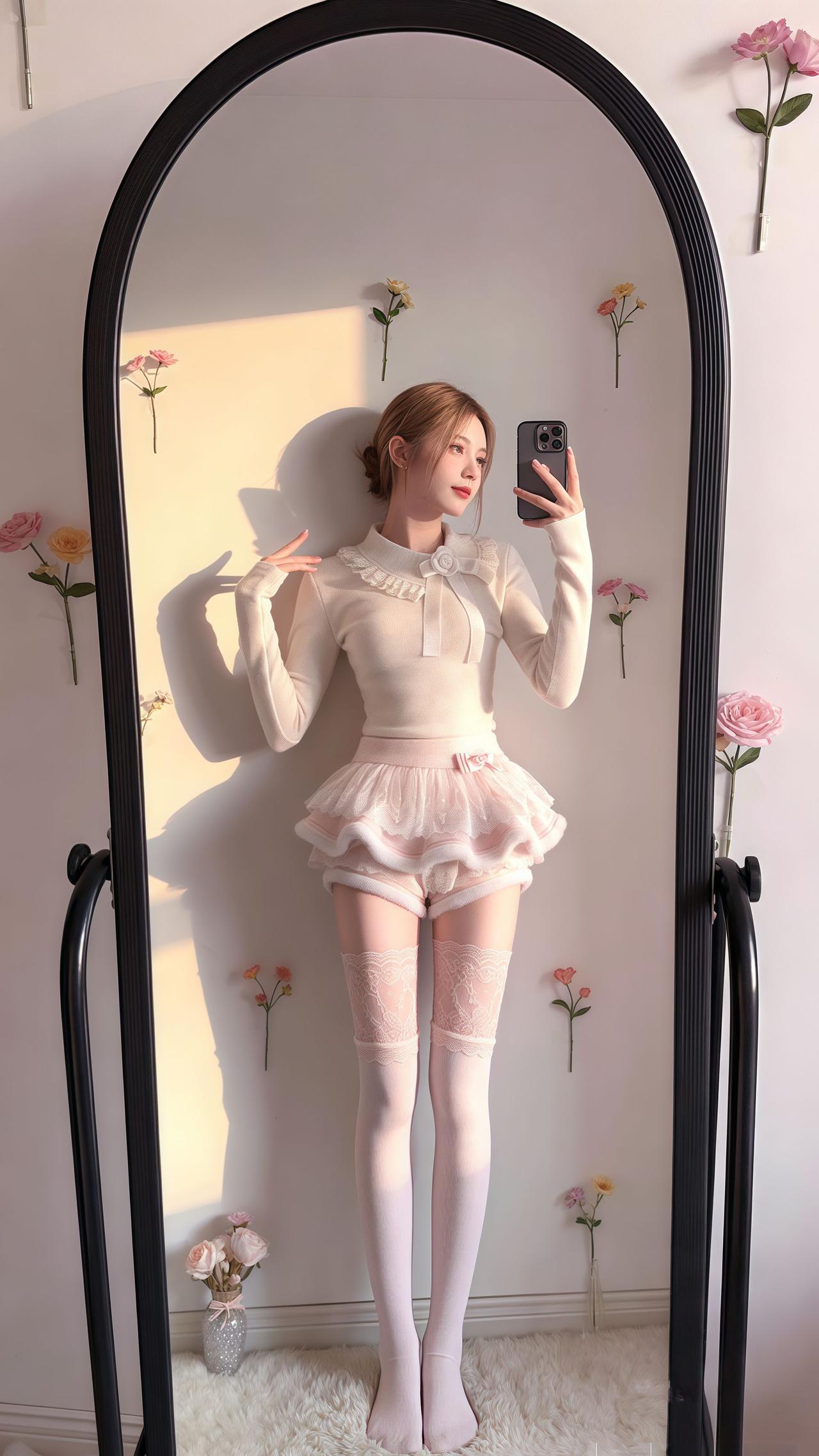 甜美穿搭性感可爱身材好就是好