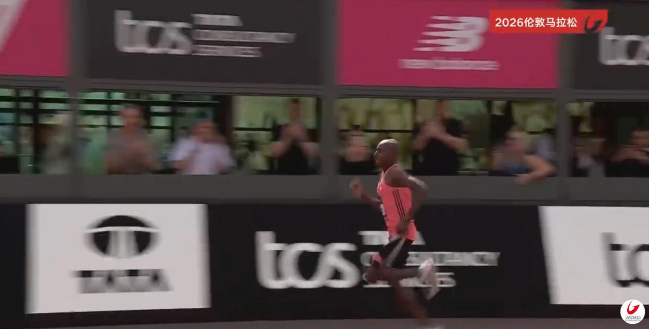 【人类马拉松破二画面】人类马拉松破二现场人类破2成功！伦敦马拉松男子组，人类马