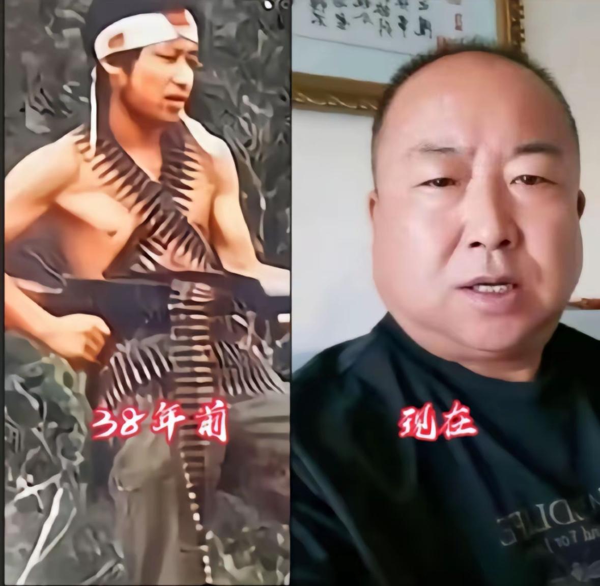 他头缠绷带却手握钢枪，他赤膊上阵“腰缠万弹”这位霸气侧露的战士就是老山“战斗英雄
