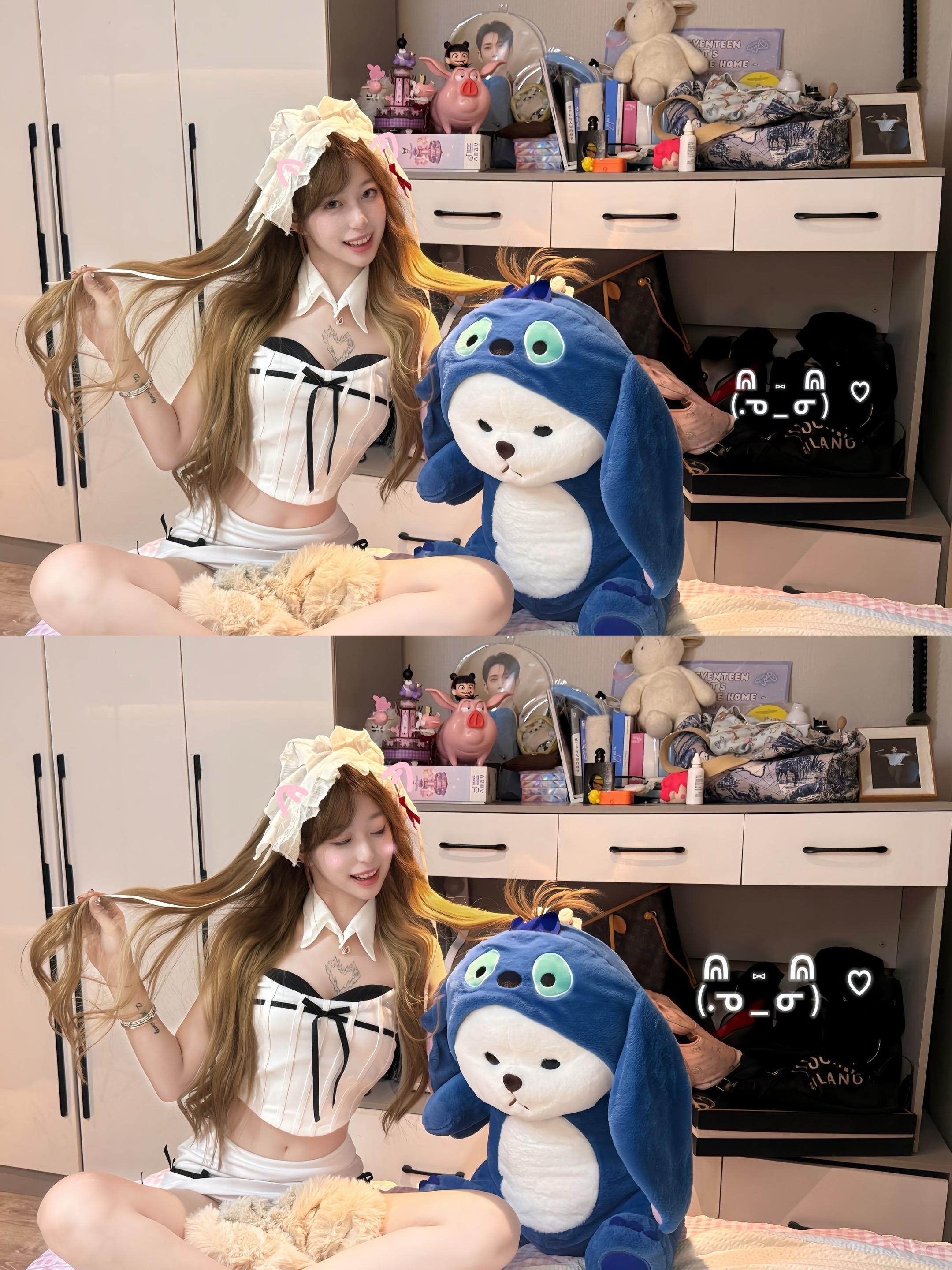 你以为装可爱很容易吗 要不是喜欢你谁愿意装可爱🫶