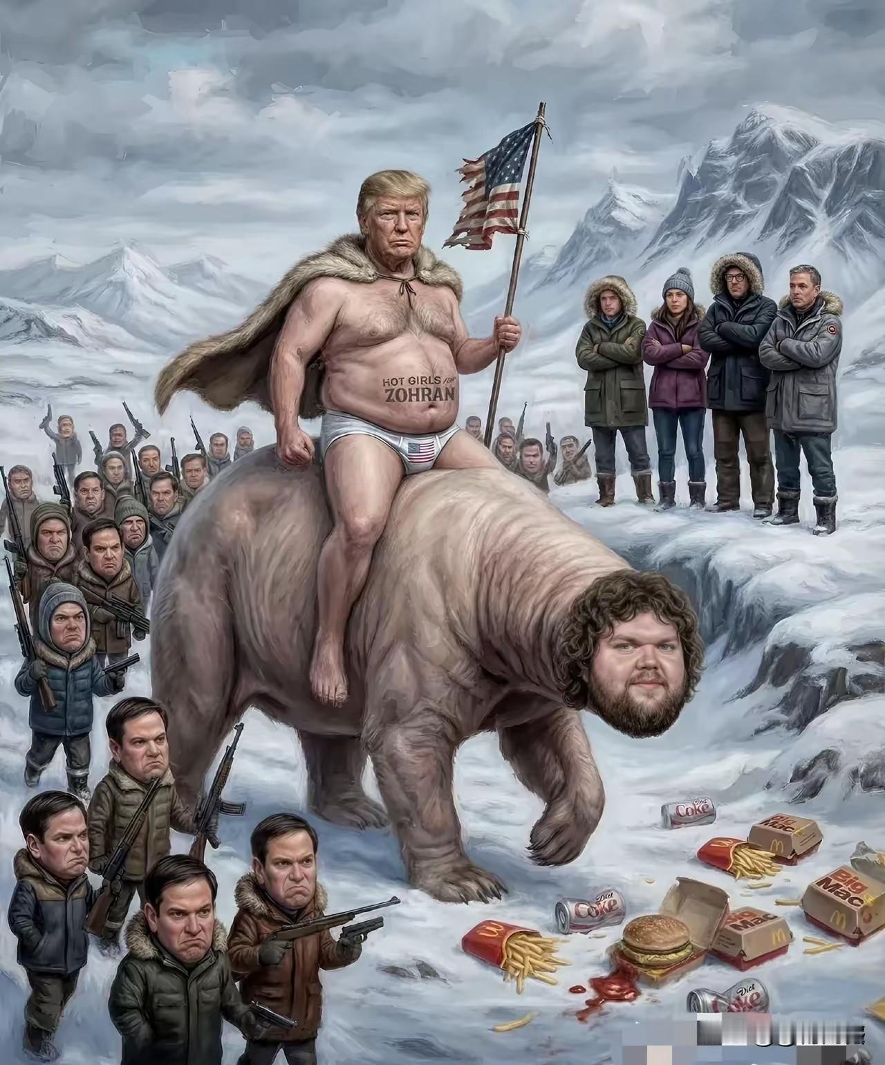 老外画的漫画真是很有创意的，不仅非常的搞笑，内涵也非常的深刻，漫画的主要背景原来