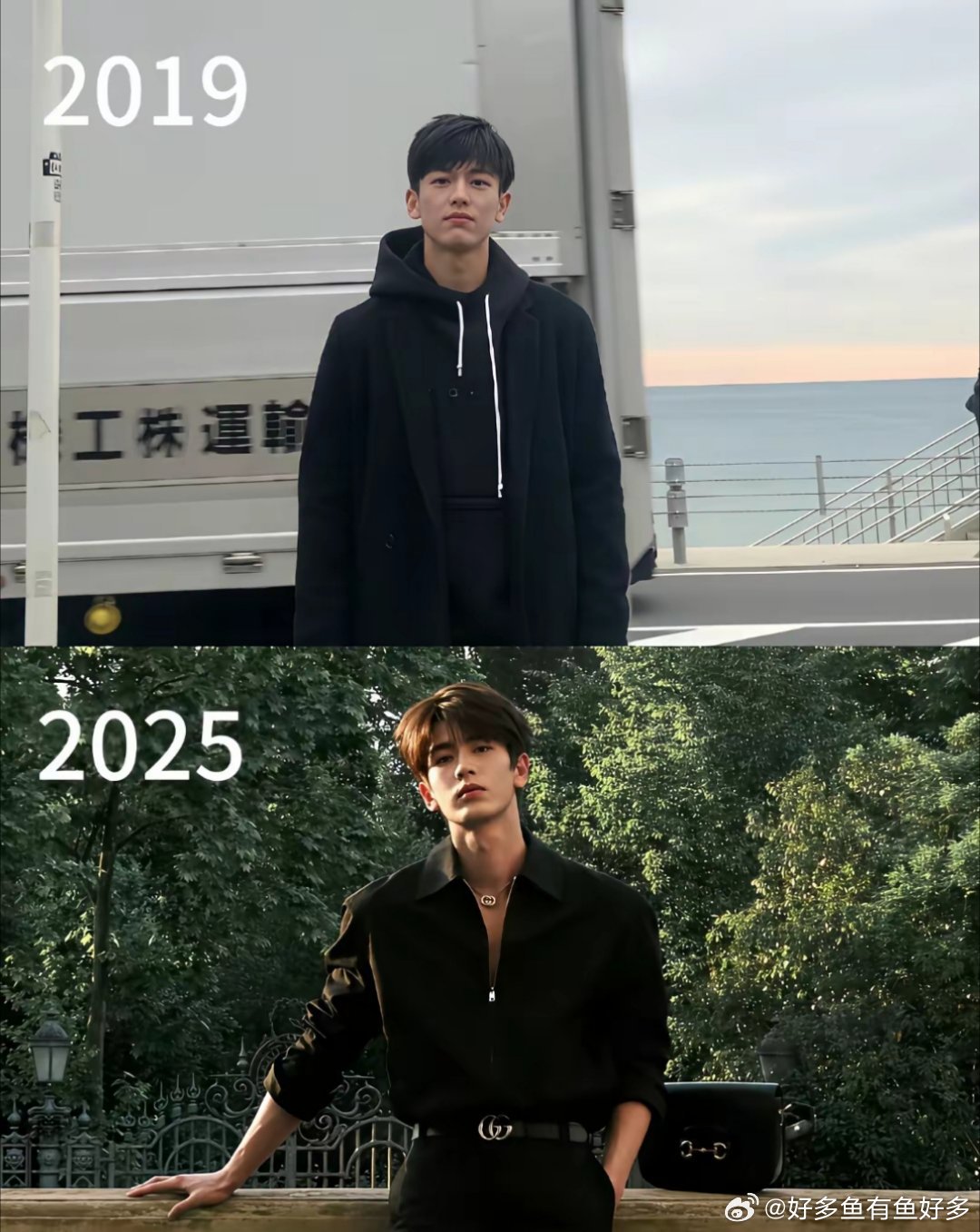 张凌赫，整没整容我不知道但确实越来越帅了而且这一年他注定不太平从湖南卫视跨年走秀