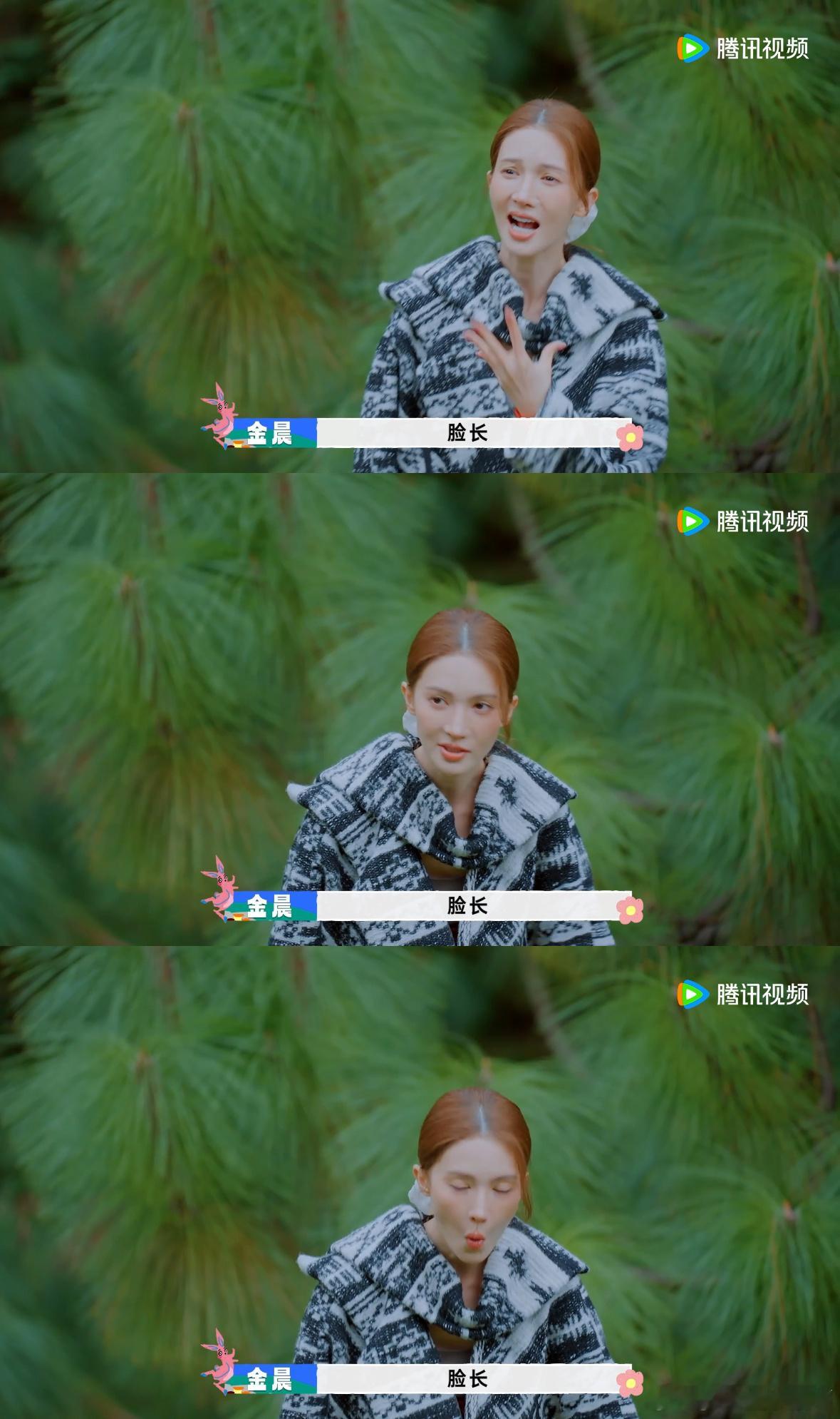 看到王安宇和金晨的“驴”时，我真的是笑岔气了！这个脸拉长的动作太好玩，完全让人忍