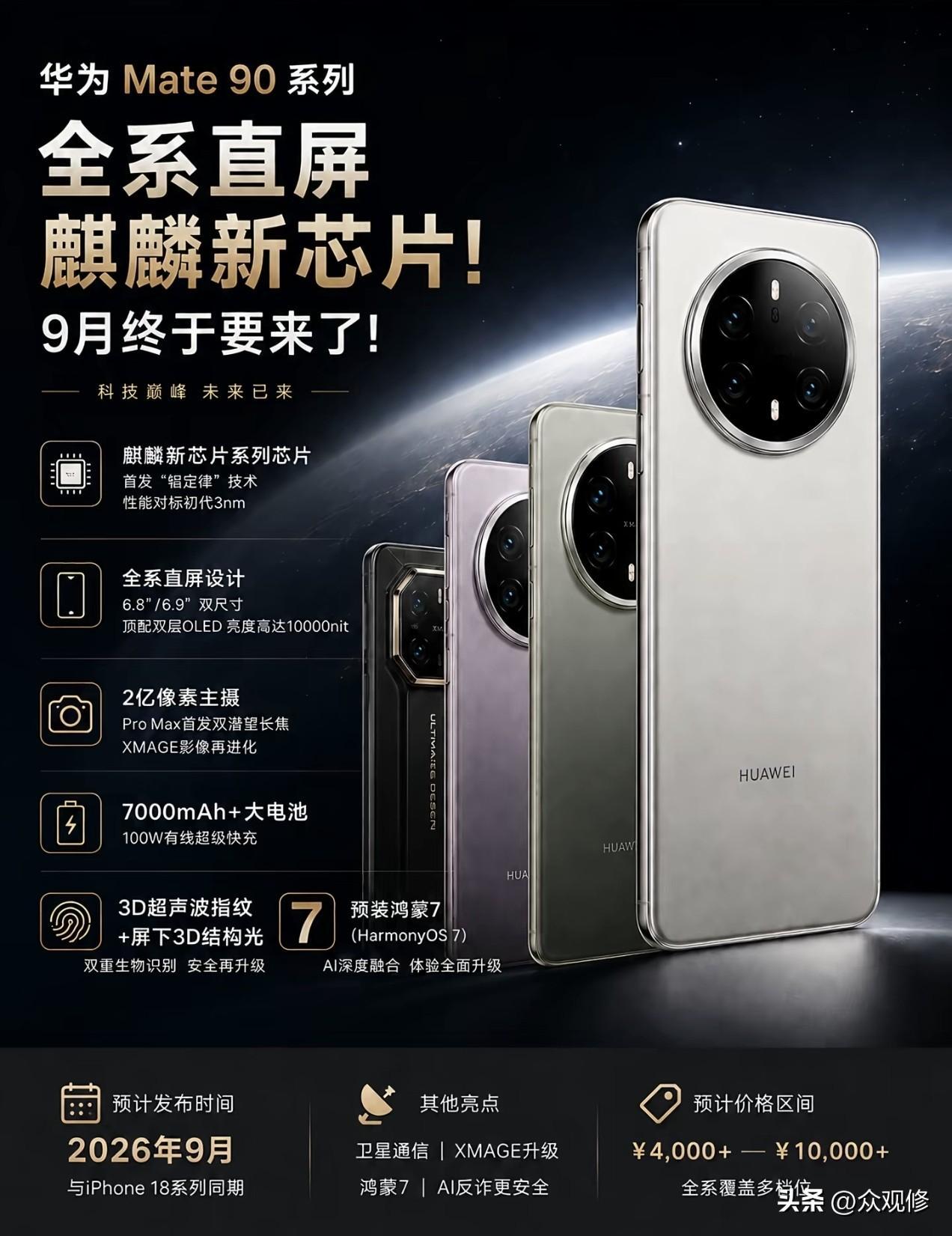 实测Mate90！参数拉满真的适合办公党？看完不再盲目换机很多商务用户都有这样的困扰：手机屏幕误触、
