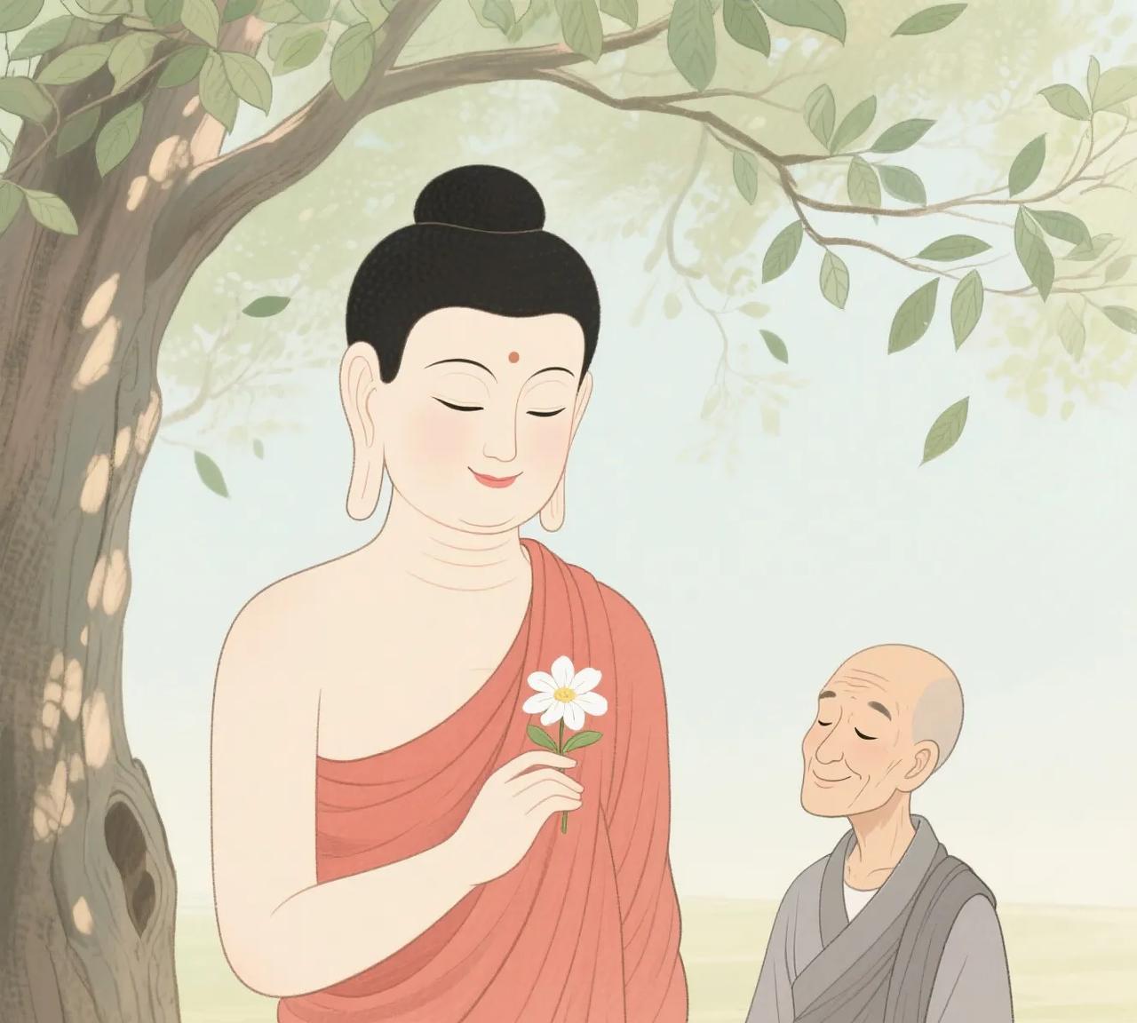 禅宗“拈花微笑”公案与《易经》卦象“兑“，”萃“互参——一、兑卦上六“引兑”：