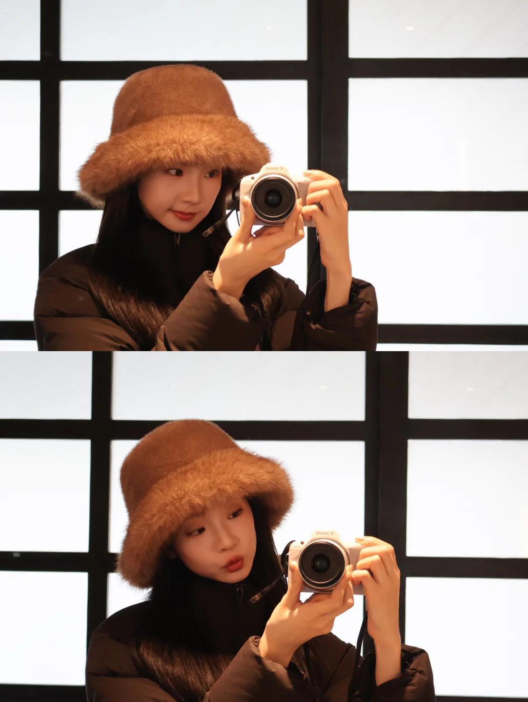 一直觉得张艺凡的照片有种特别的“氧气感”，偶然发现，凡子的自用相机是佳能R50，