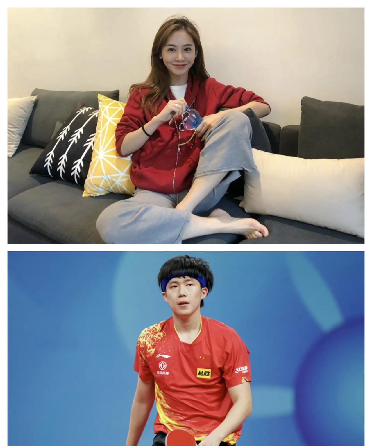 王楚钦和美娜的绯闻太假，他们两人就不可能在一起！首先王楚钦和美娜年龄相差较大，