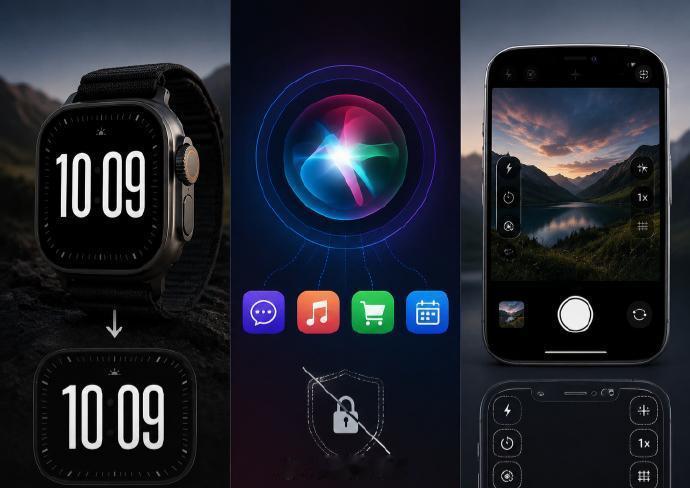 iOS27三大未发布新功能总结一下：1.AppleWatchUltrade