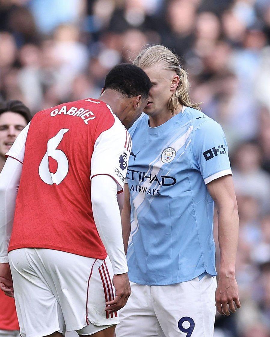 【堂堂正正】哈兰德谈和加布里埃尔的顶牛动作：“如果我当时倒地了——除非有人真的恶