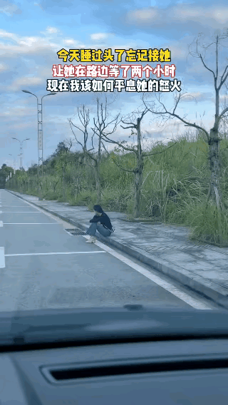 男子这回算是惹了马蜂窝了。男子说他老婆出差回来，让他去车站接他，本来答应好好的，