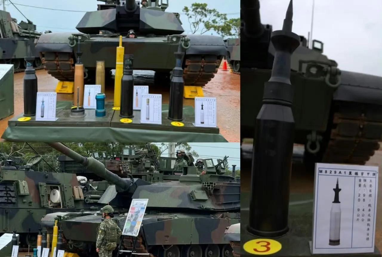 日前，台军在“汉光41号演习”中首次使用从美国采购的M1A2T坦克进行了实弹射击