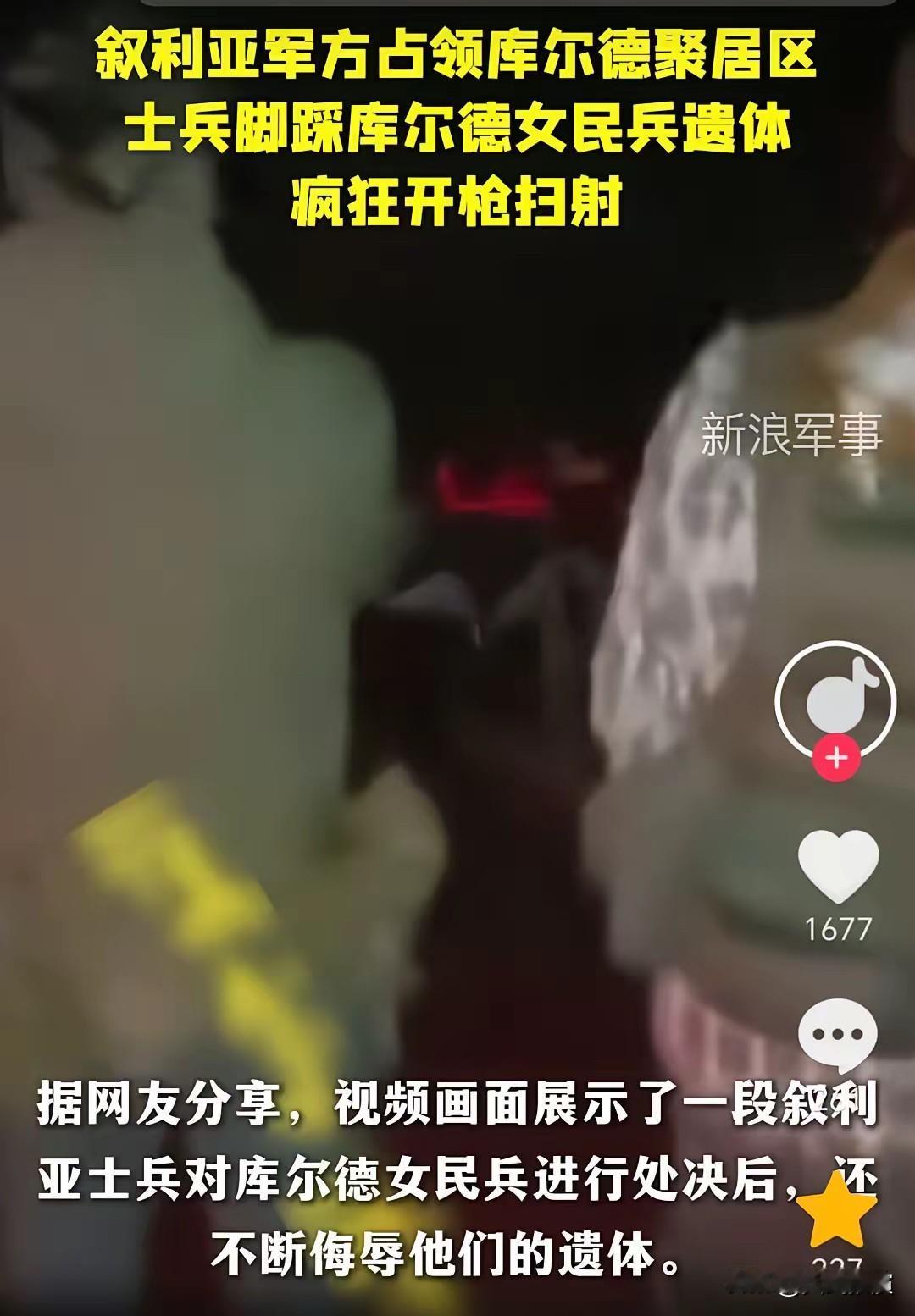 朱拉尼的军队，开始大屠杀，集体枪决被俘的库尔德女兵，反复开火补枪。太残忍了！