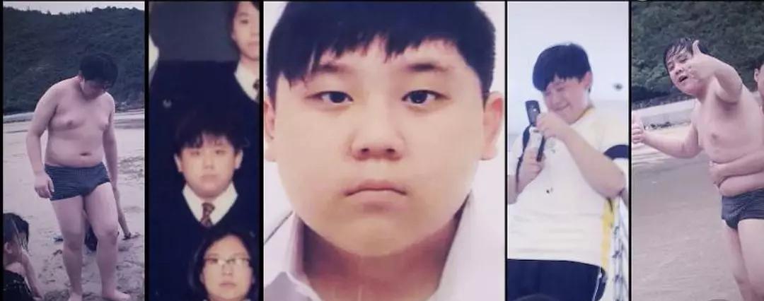 万万没想到原来香港顶流姜涛从小就是个小胖子，并不是因为压力大，才吃胖的。而是因