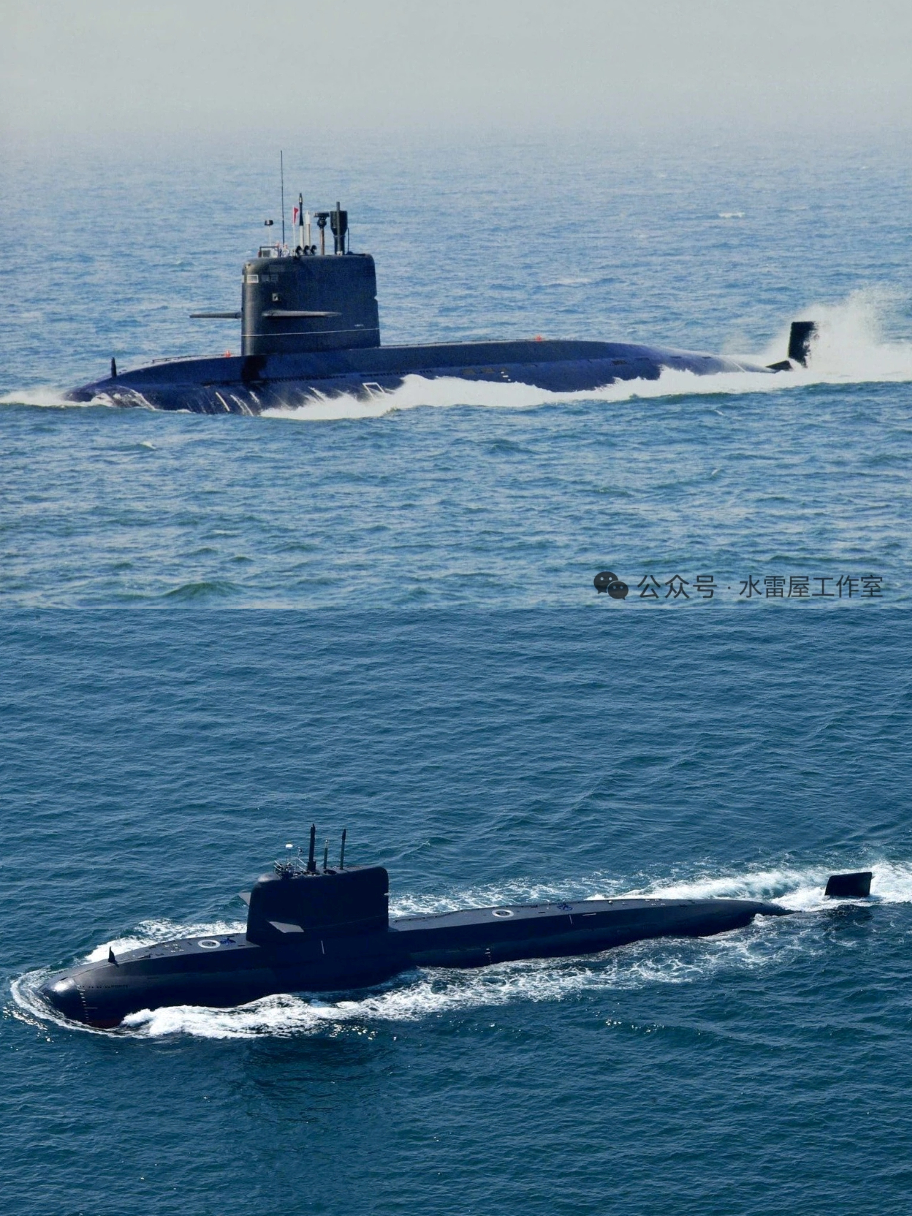 🇨🇳039B早期型、🇵🇰“汉果”级对比图源、老师烽火问鼎计划中国海军