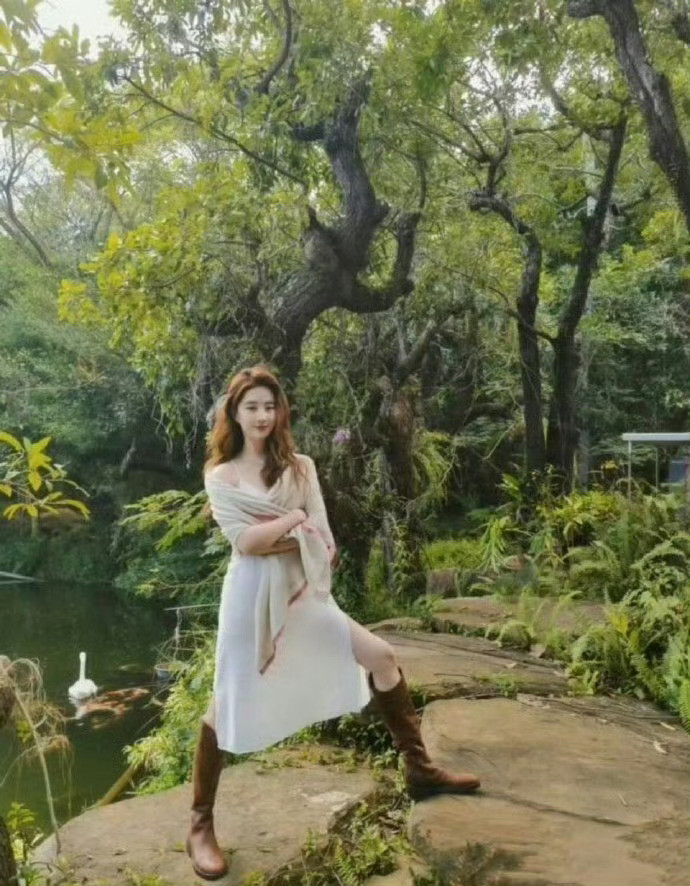 “刘亦菲当年就发了这一张照片，从黄V变金V”​​​