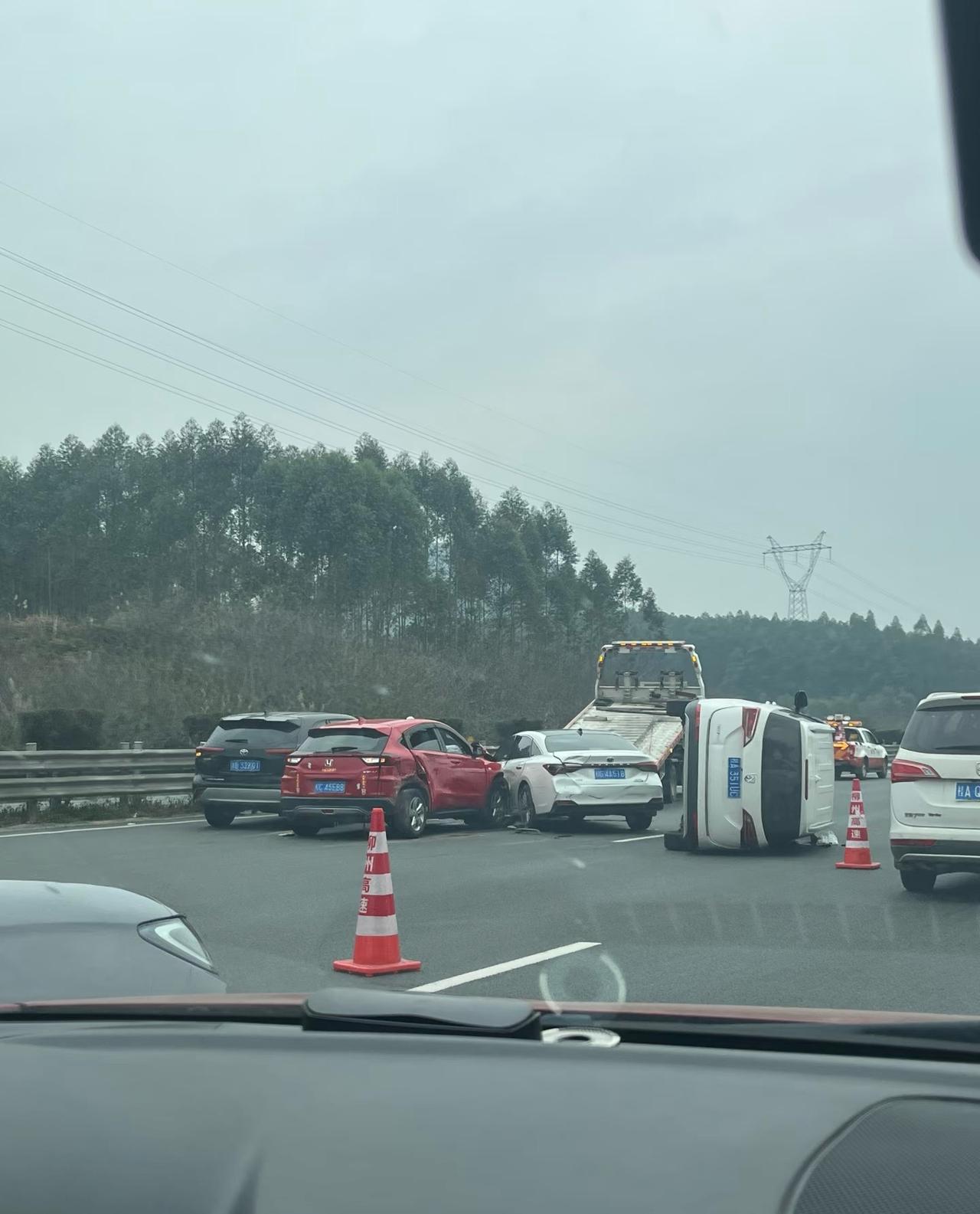 泉南高速桂林段南向北方向怎么泉南高速桂林这一段感觉总是有车祸然后拥堵，这两年